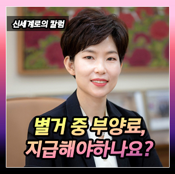 별거 중 부양료 지급해야 하나요. 이미지