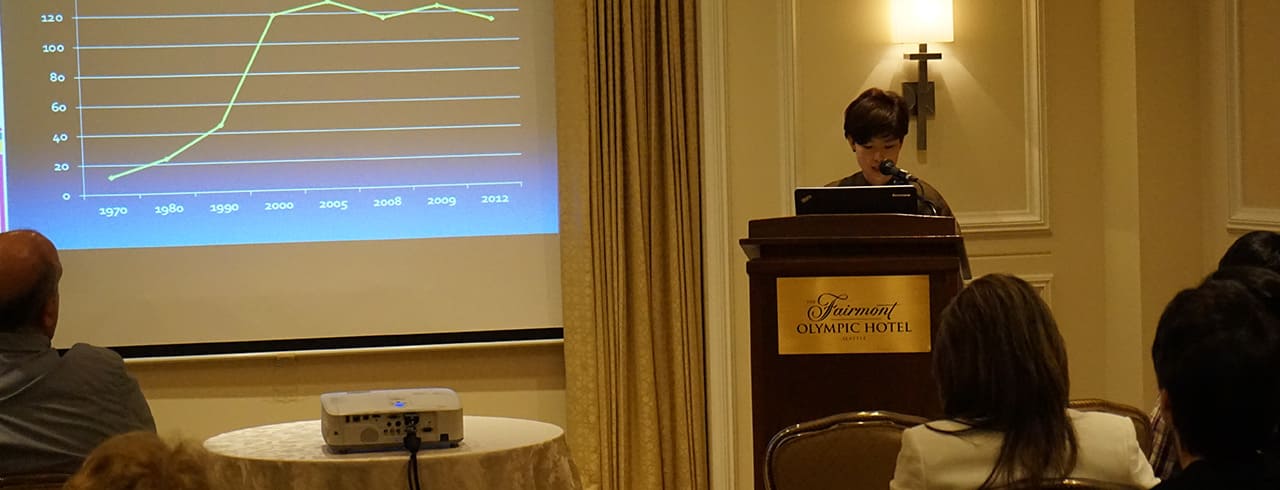 2014년, 시애틀 ABA주관 국제가족법학회 한국대표로 참석